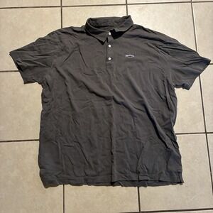Patagonia Men's XL Short Sleeve Gray Polo Shirt Stained Casual